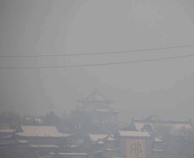 东北三省深陷重重雾霾雾雪霾齐头并进居民出行受影响