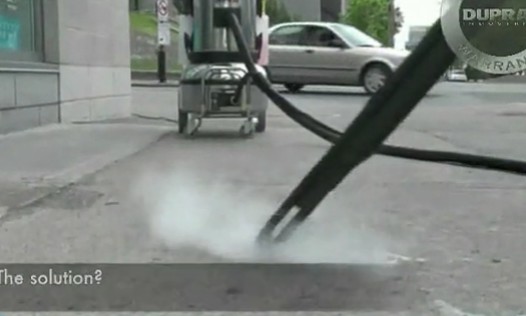 视频: 杜普锐蒸汽清洁设备在室外的应用